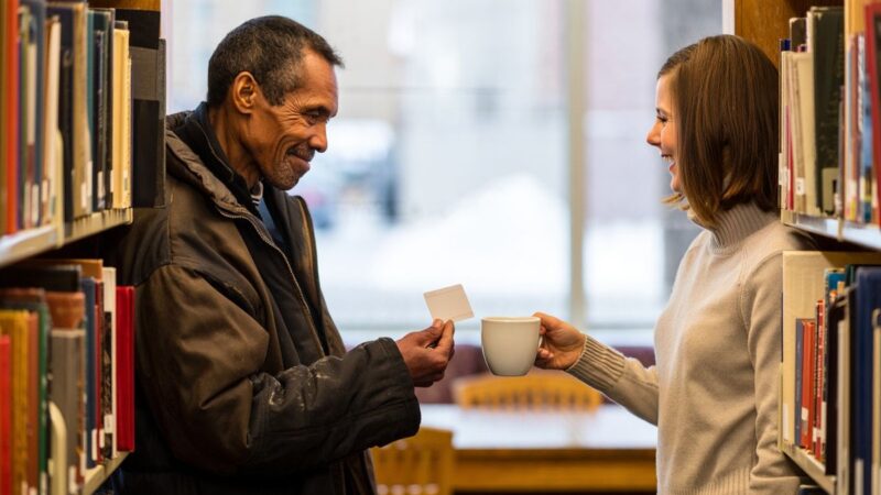Editorial image for: This Canadian Librarian Changed a Homeless Man’s Life With One Simple Gesture